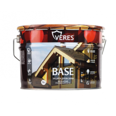 Грунтовка по дереву Veres Base (9л)